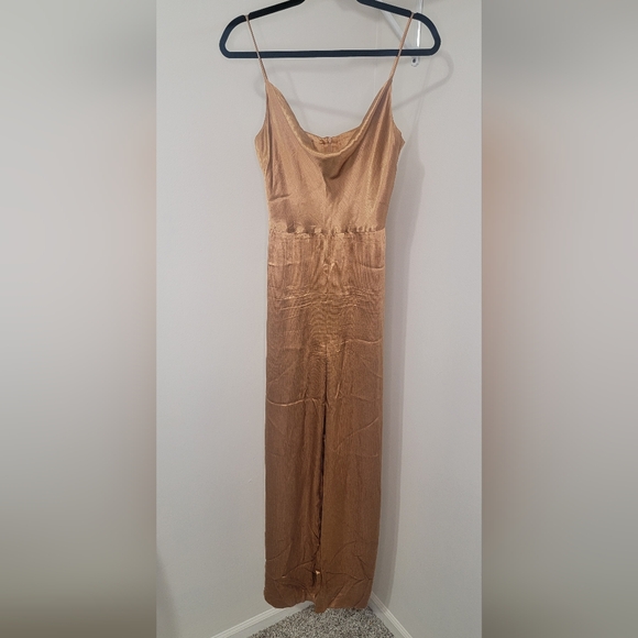 Bec & Bridge Women's Feel The Heat Jumpsuit- Cinnamon BNWOT Size 6 NYE - Picture 8 of 13